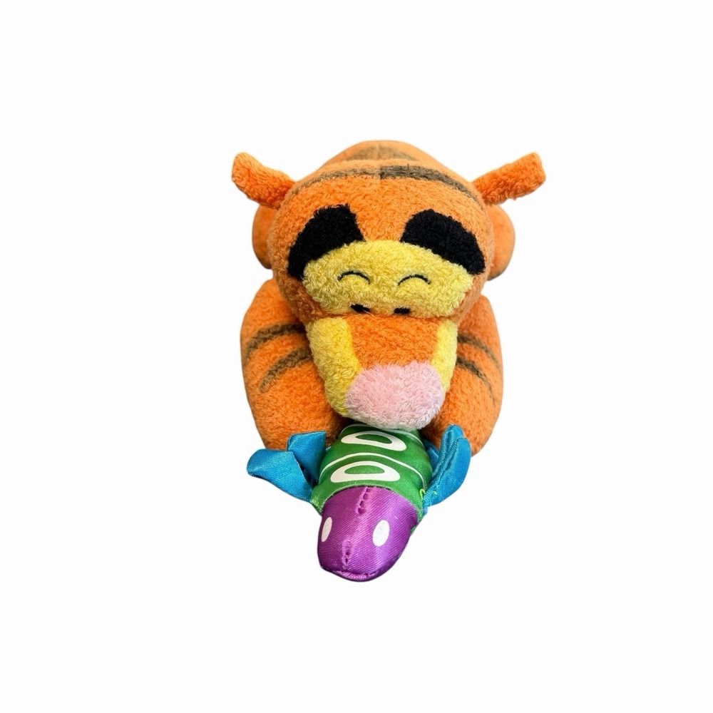 TIGGER Plush Caterpillar Bug Baby Toy‎ Winnie the Pooh Stuffed animal squeeker